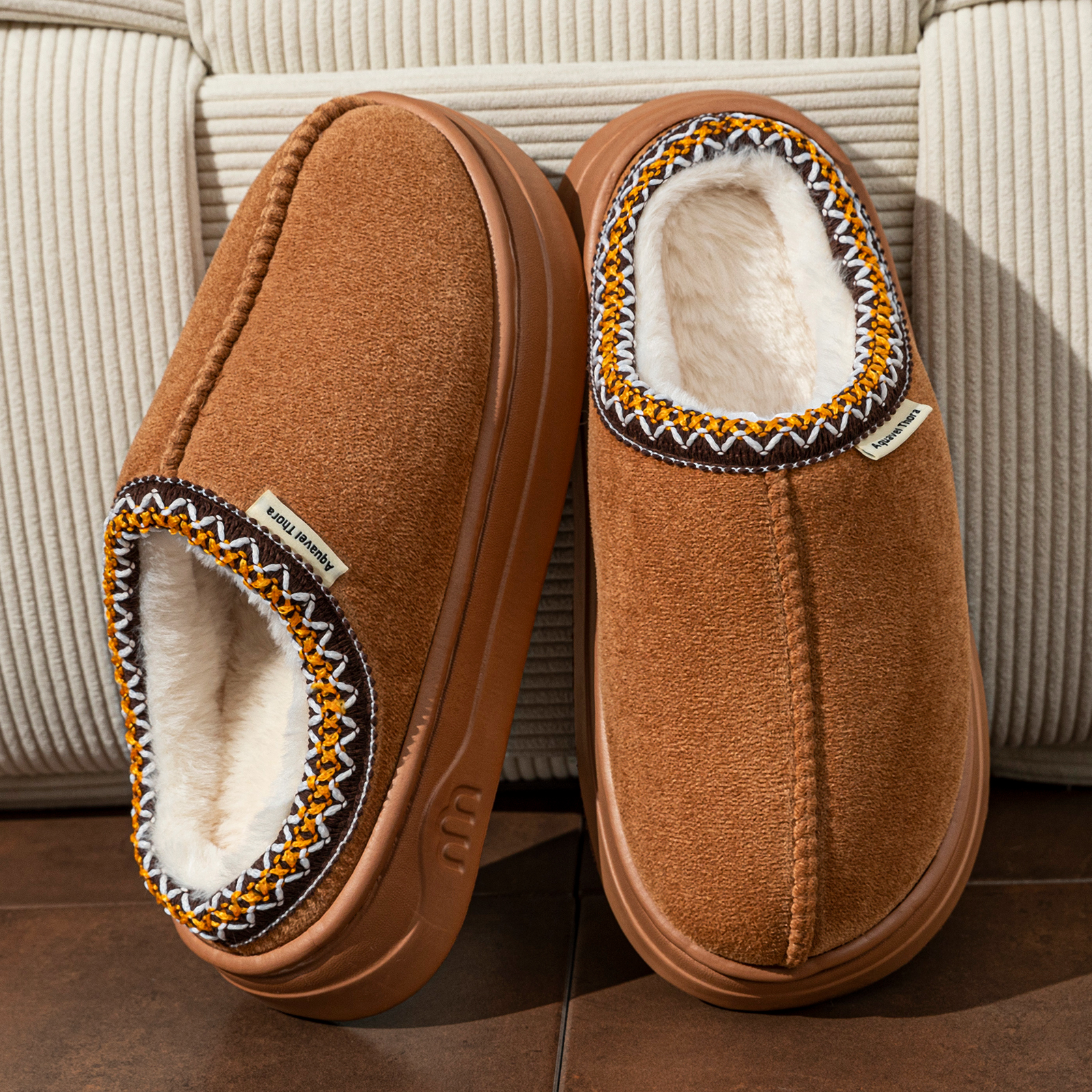 Women Shoes Boots - Winter Women's Slippers Boots Fashion Fuzzy