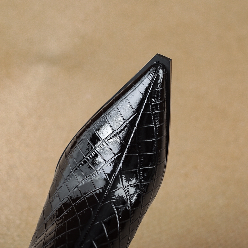 Women's new leather embossed p - Women'S Shoes Chelsea avaliação e preço