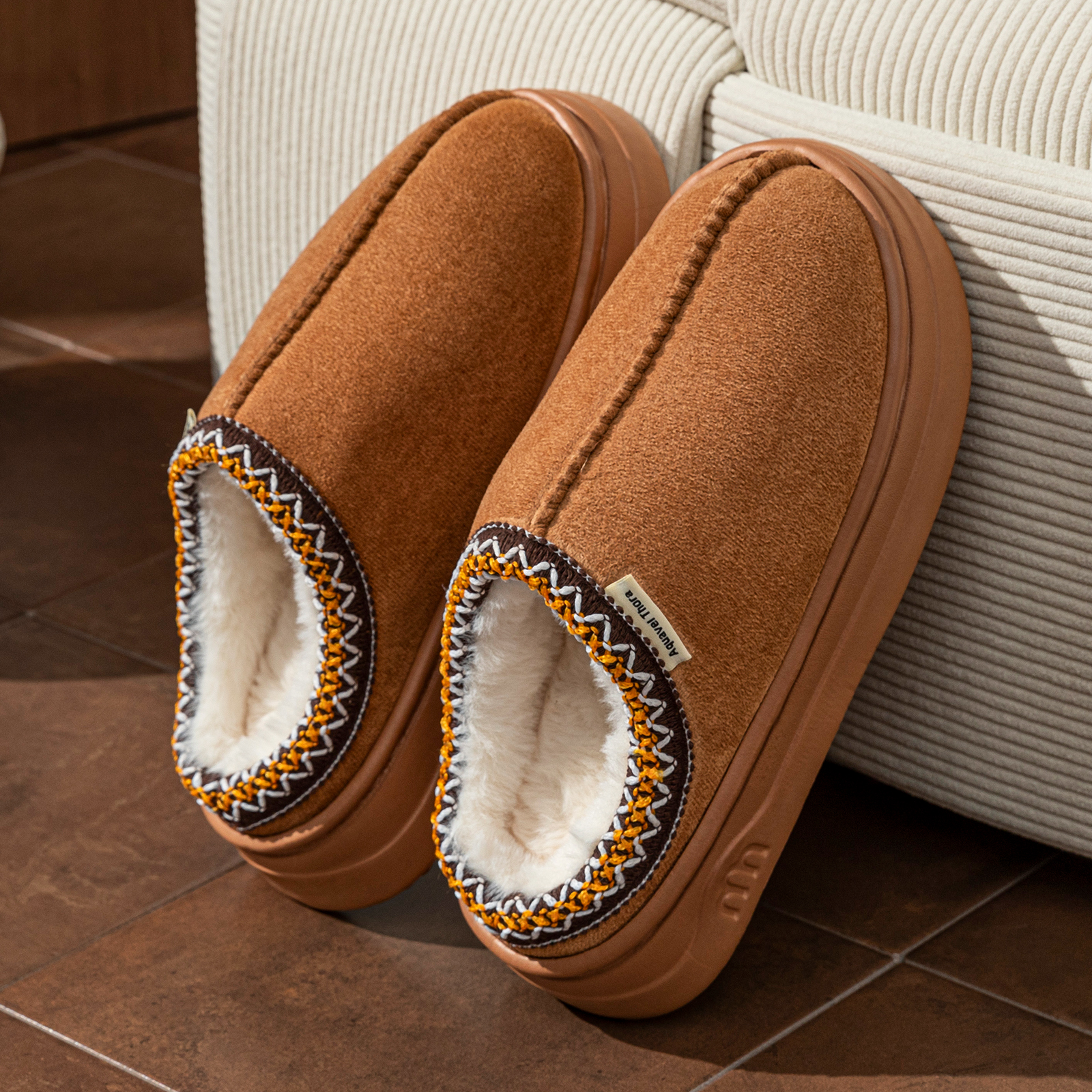 Winter Women's Slippers Boots  - Women Shoes Boots avaliação e preço