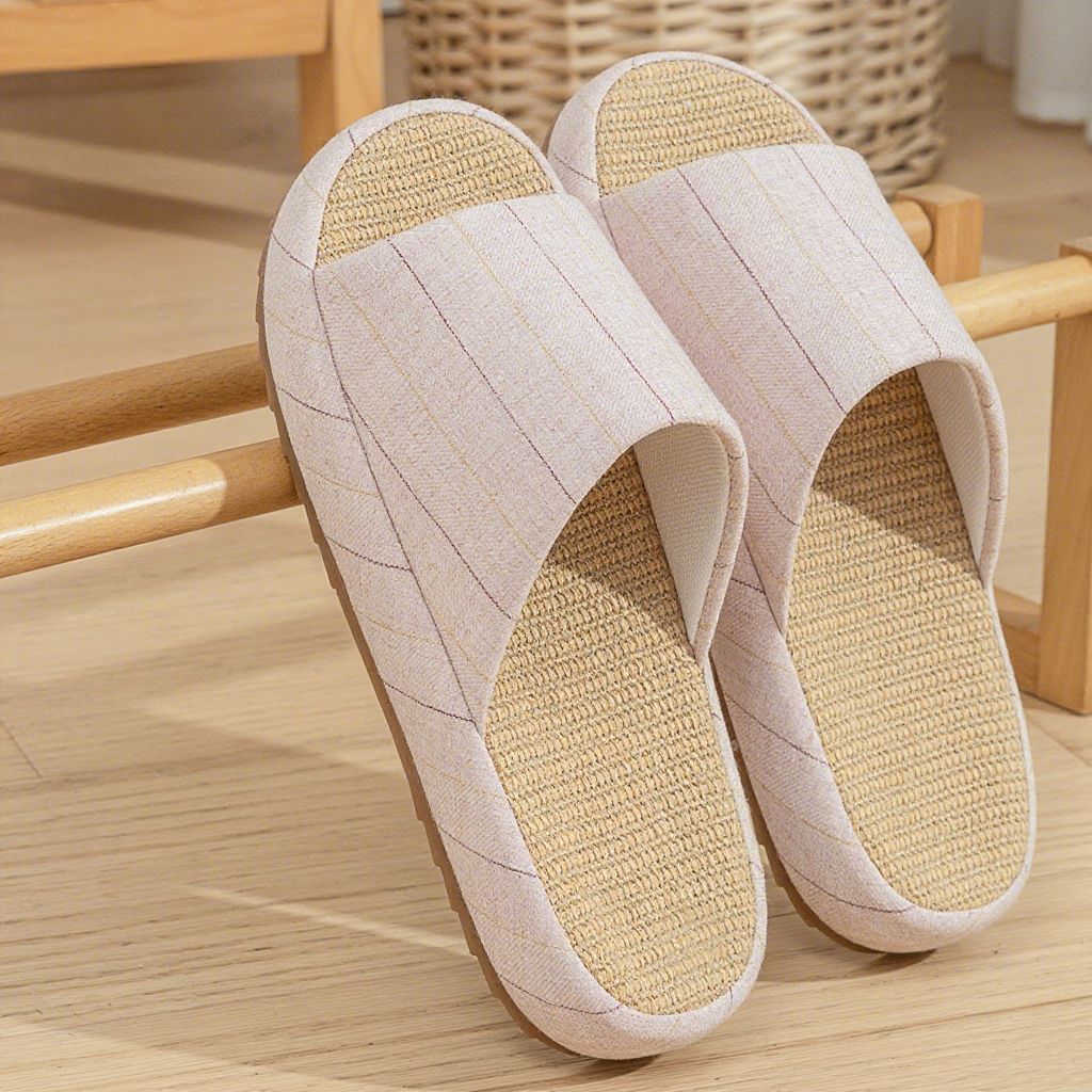 Summer Women Home Slippers Lin - Women'S Shoes For Flat Feet avaliação e preço