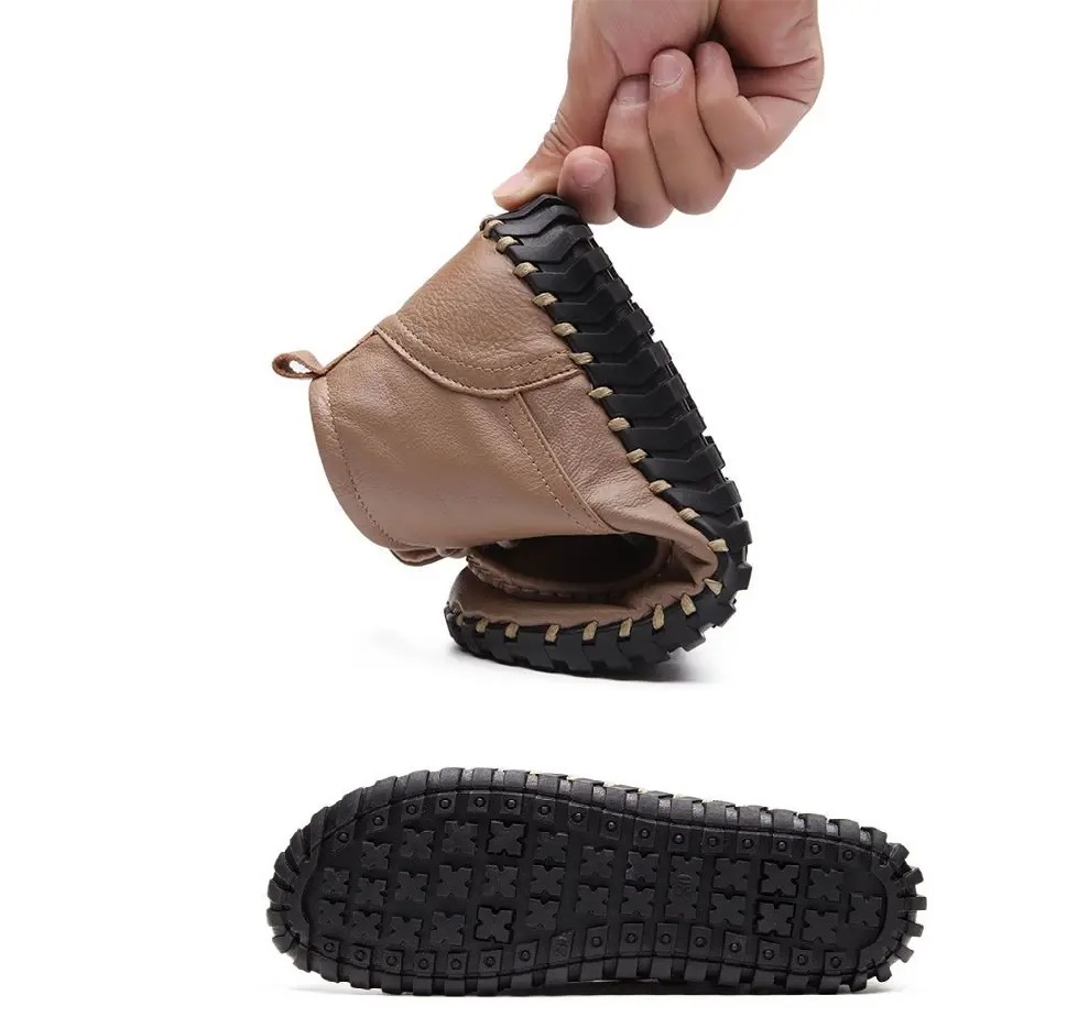 Real Leather Boots Women's Aut - Women'S Shoes Chelsea avaliação e preço