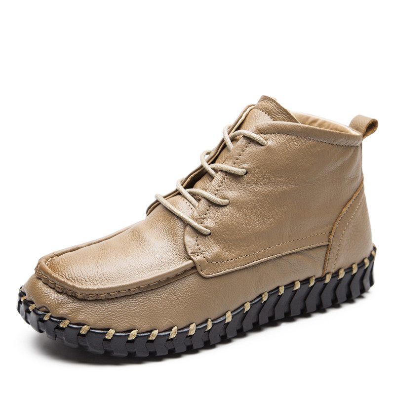 Real Leather Boots Women's Aut - Women'S Shoes Chelsea avaliação e preço