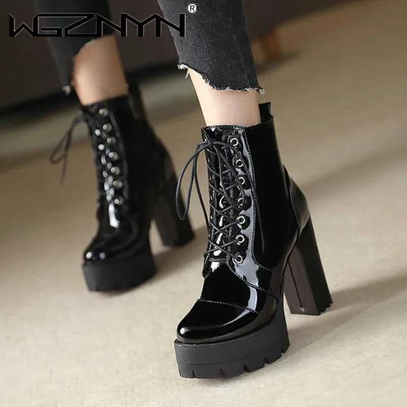 2025 Thick High Heeled Female  - Women'S Shoes Chelsea avaliação e preço
