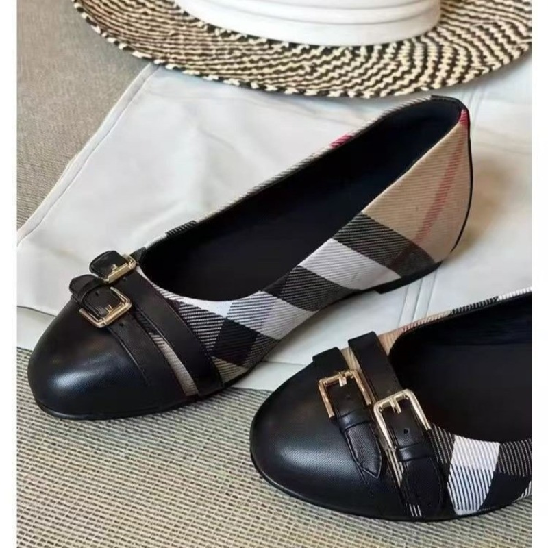 Fashion French Retro Style 202 - Women'S Shoes For Flat Feet avaliação e preço
