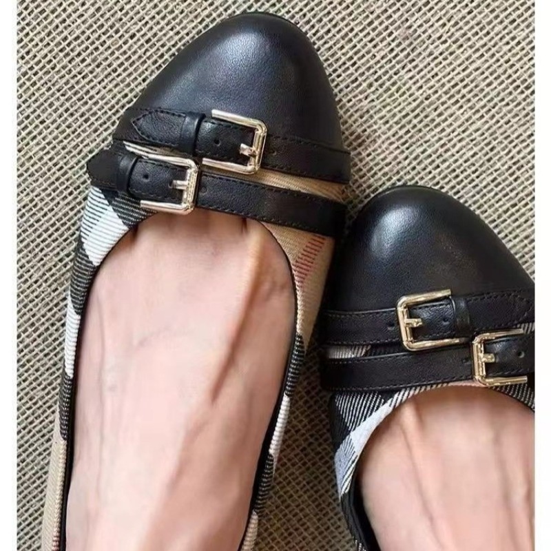 Fashion French Retro Style 202 - Women'S Shoes For Flat Feet avaliação e preço