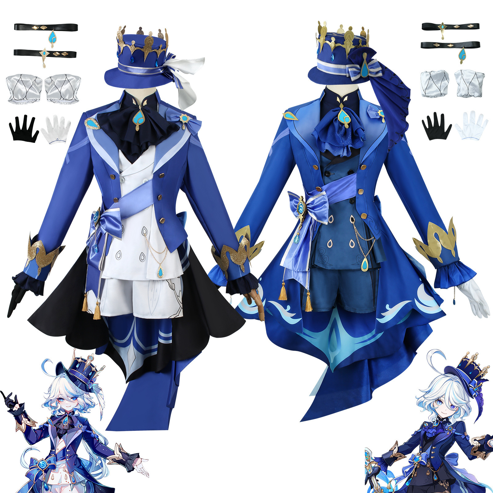 Fantasy Water Element Cosplay  - Women Shoes Xxl avaliação e preço