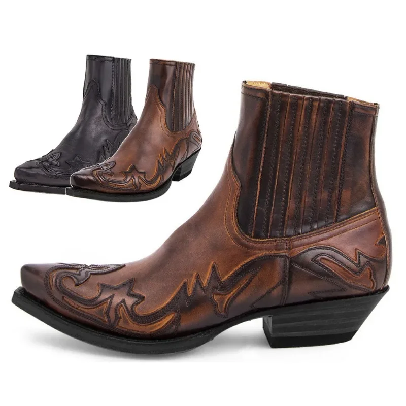 New Men's Boot Handmade Wedge  - Women'S Shoes Chelsea avaliação e preço