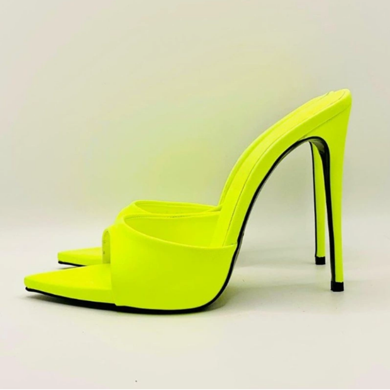 Candy Colors Pointy Toe Women  - Women'S Shoes Yellow avaliação e preço