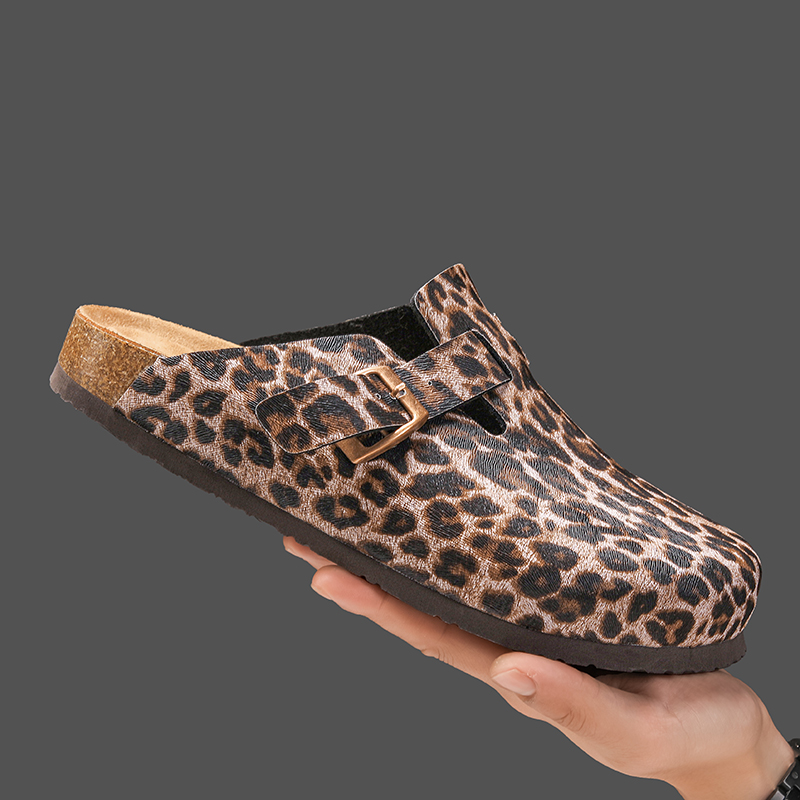 Retro Cork Clogs Slippers For  - Women'S Shoes With Arch Support avaliação e preço