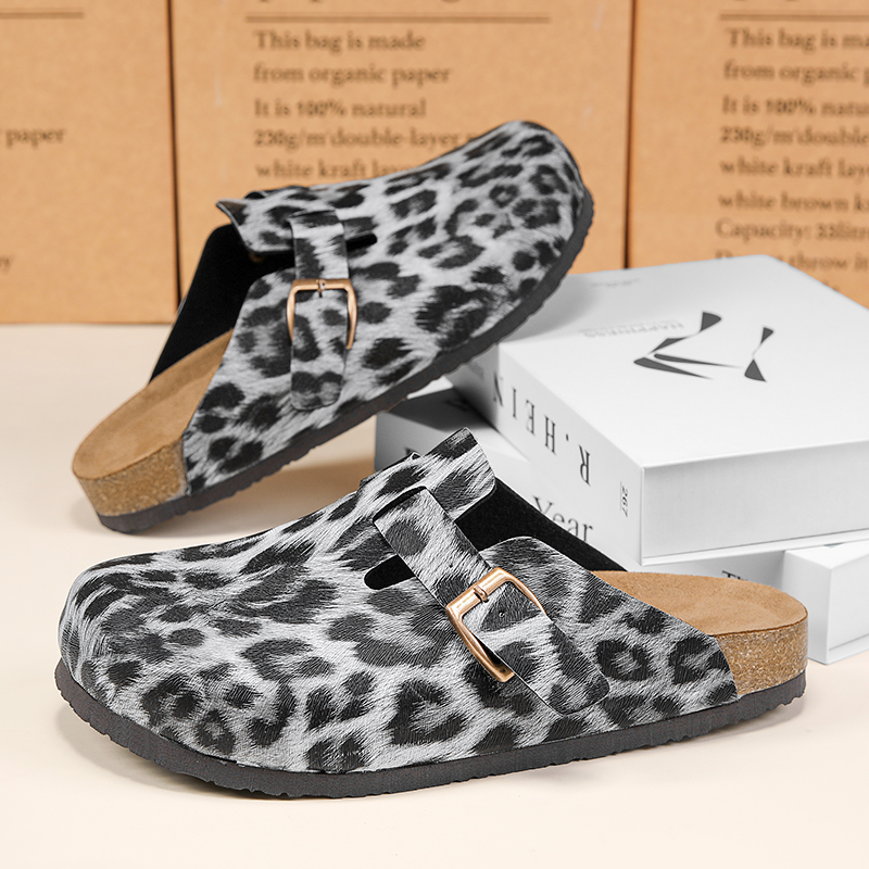 Retro Cork Clogs Slippers For  - Women'S Shoes With Arch Support avaliação e preço