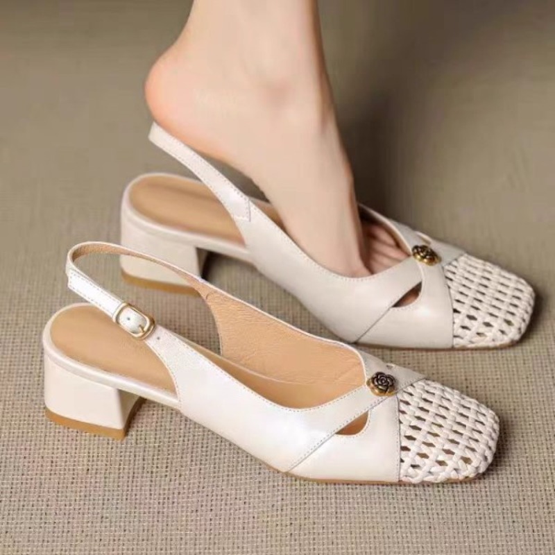 Women's French-style closed-to - Women Shoes Sandals avaliação e preço