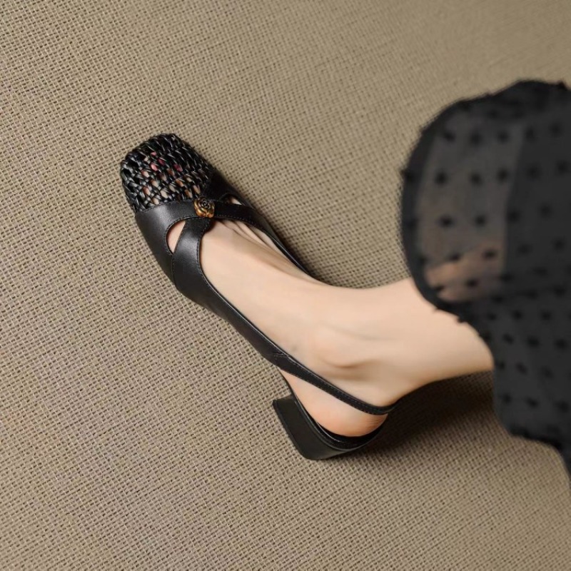 Women's French-style closed-to - Women Shoes Sandals avaliação e preço