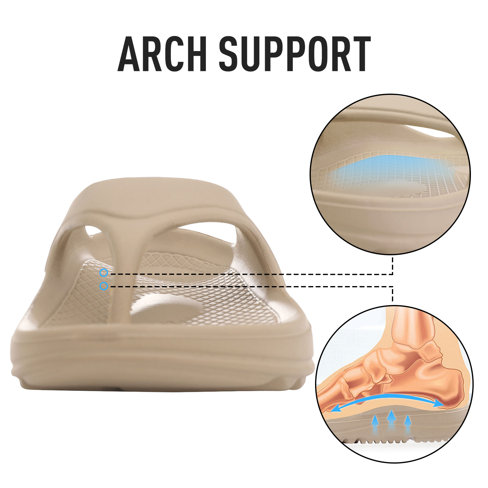 Kidmi Women's Orthopedic Sanda - Women'S Shoes With Arch Support avaliação e preço