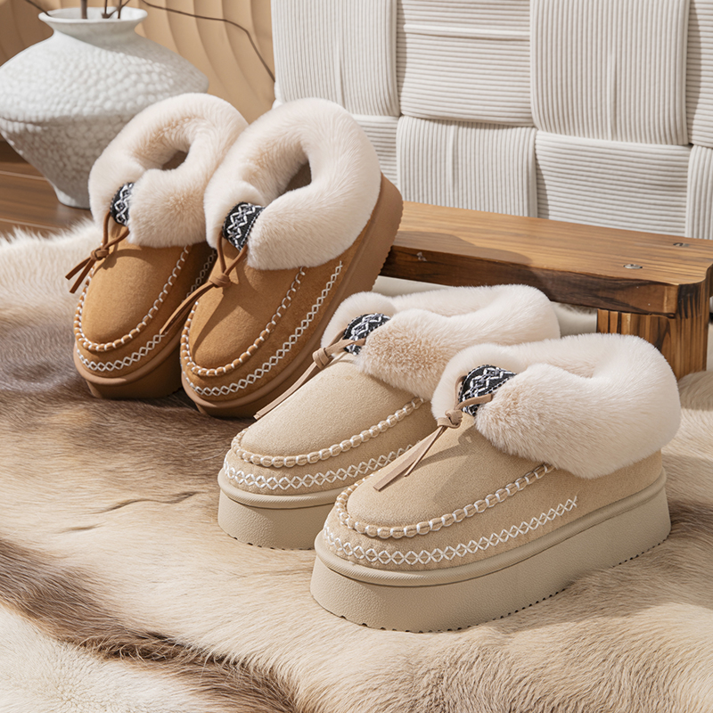 Winter Fluffy Women's Slippers - Women Shoes Boots avaliação e preço