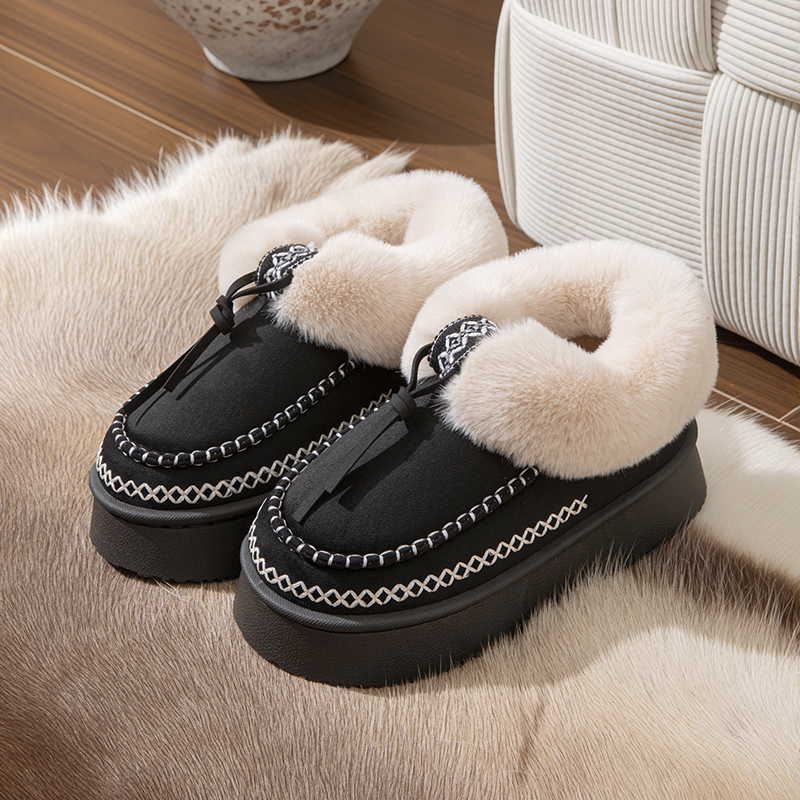 Winter Fluffy Women's Slippers - Women Shoes Boots avaliação e preço
