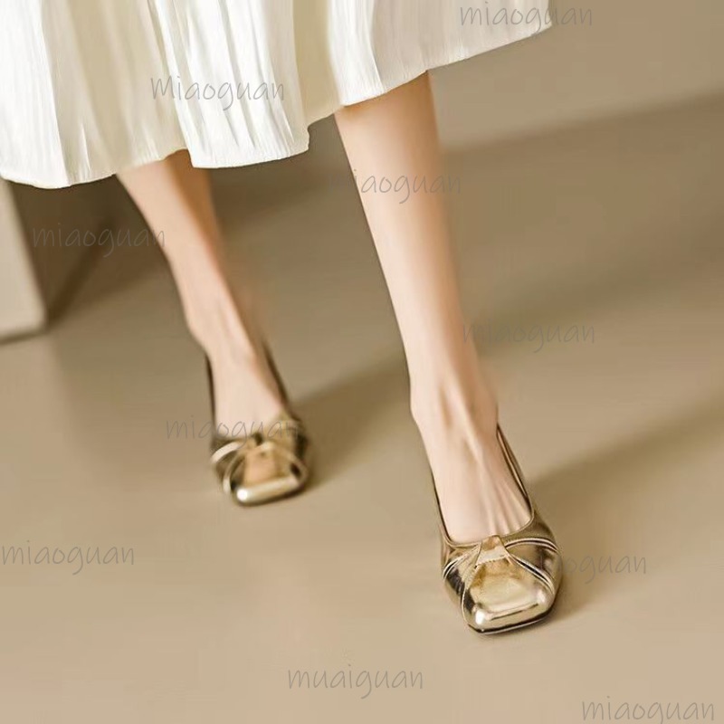 Cover Toe Low Heel Pumps Women - Women Shoes Sandals avaliação e preço
