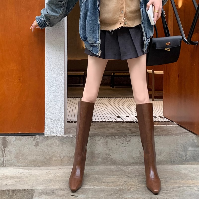 Fashion Knee-High Women's Boot - Women'S Shoes Chelsea avaliação e preço