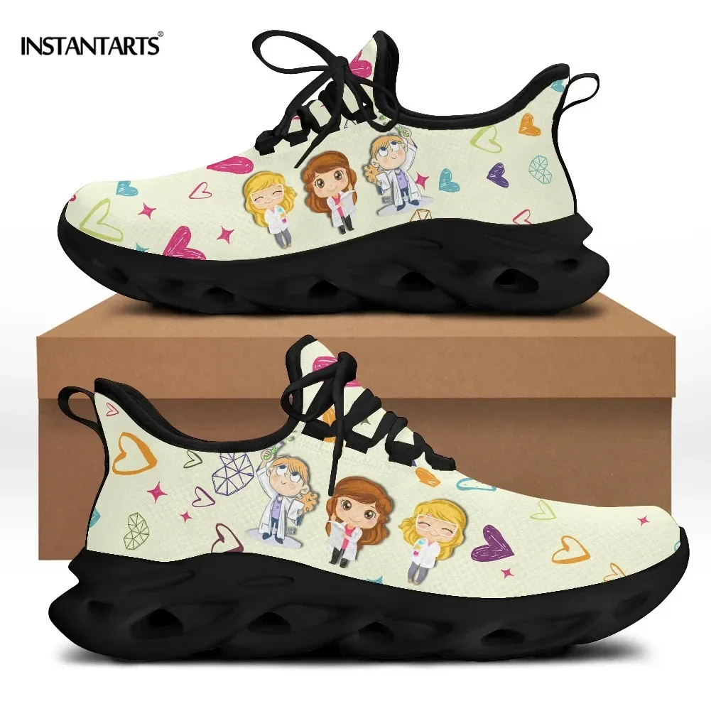 Cute Cartoon Doctor Nurse Shoe - Mesh Sneaker Women avaliação e preço