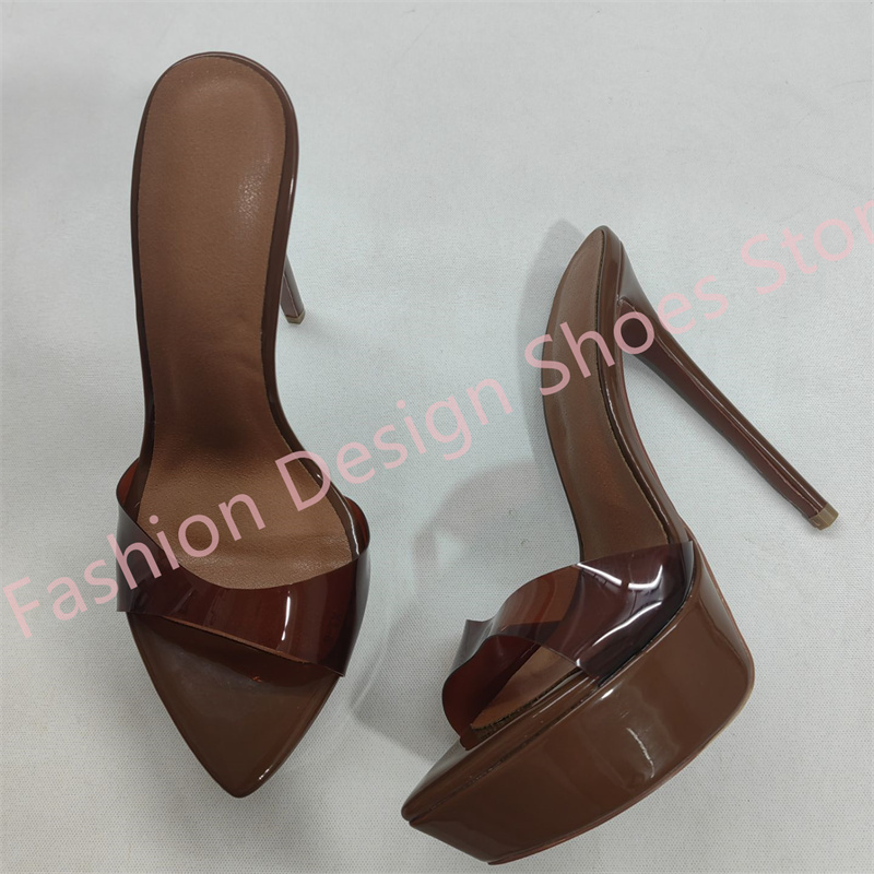 High Platform Mule shoes Peep  - Cork Wedge Sandal avaliação e preço