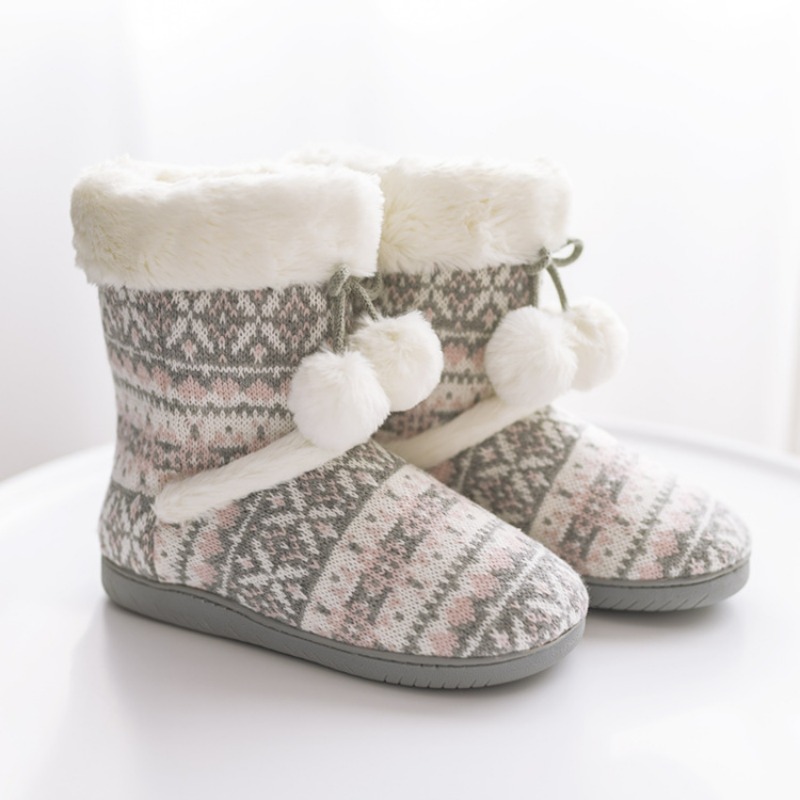 Plush Slippers Boots for Women - Women Shoes Boots avaliação e preço