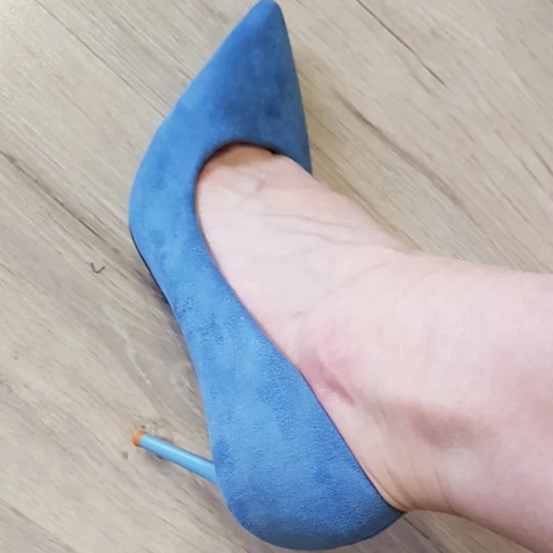 Women 9cm High Heels Pumps Str - Women'S Shoes Yellow avaliação e preço