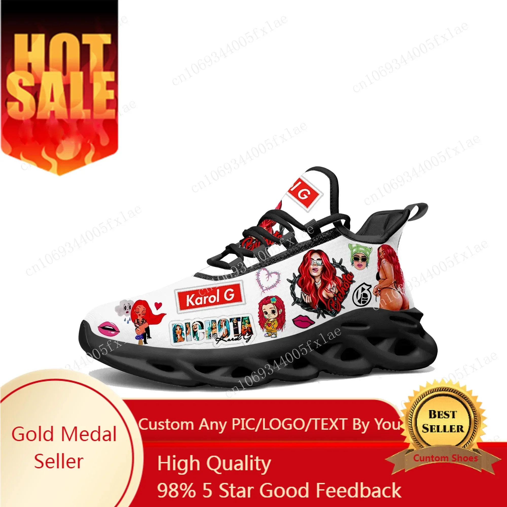 Karol G Bichota Flats Sneakers - Mesh Sneaker Women avaliação e preço