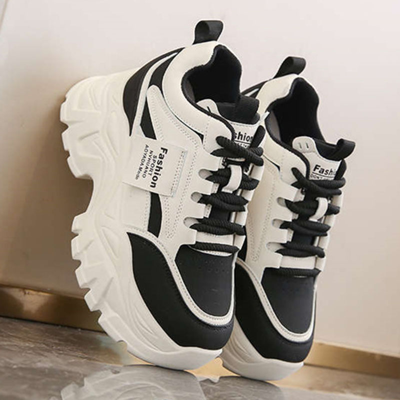 New Fashion Platform Sneakers  - Mesh Sneaker Women avaliação e preço