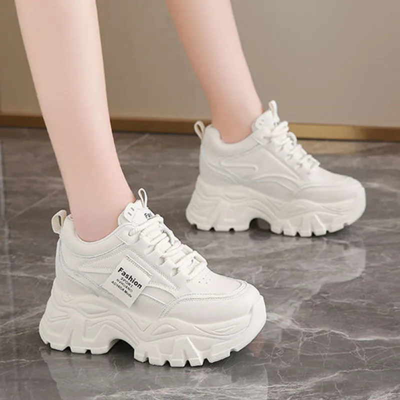 New Fashion Platform Sneakers  - Mesh Sneaker Women avaliação e preço