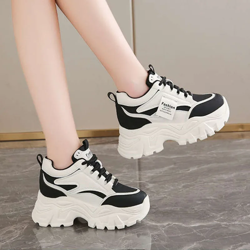 New Fashion Platform Sneakers  - Mesh Sneaker Women avaliação e preço