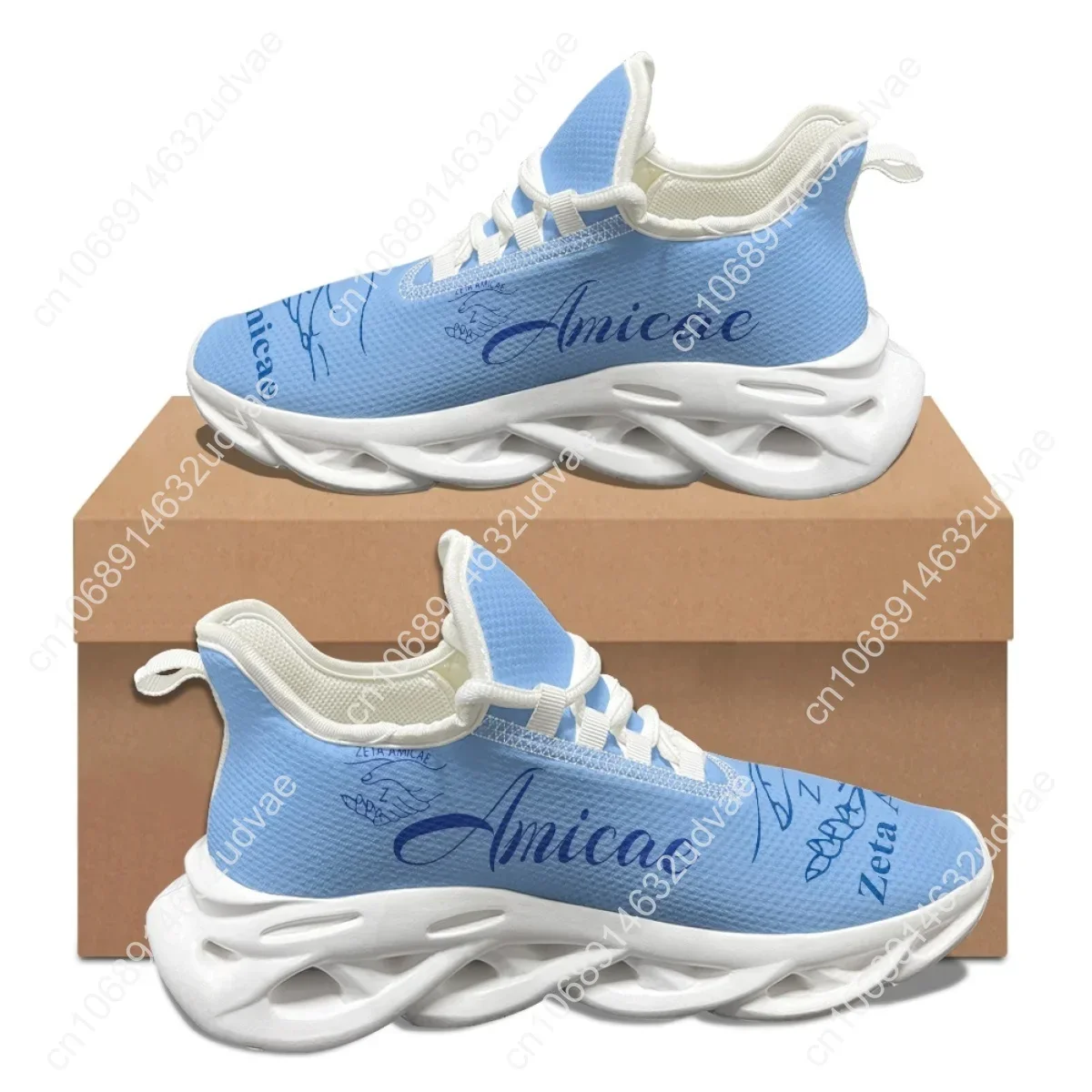 Zeta Amicae New Trend 3D Print - Mesh Sneaker Women avaliação e preço