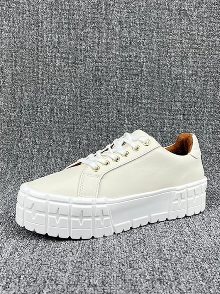 Women Thick Platform Low Cut O - Women Shoes Joggers avaliação e preço