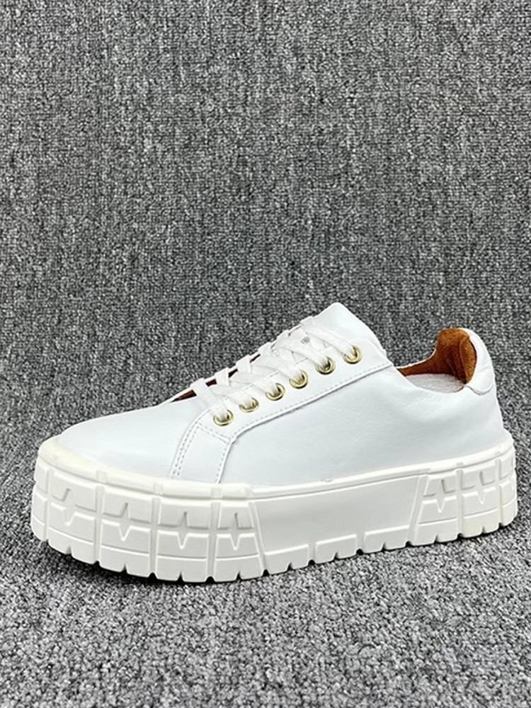 Women Thick Platform Low Cut O - Women Shoes Joggers avaliação e preço