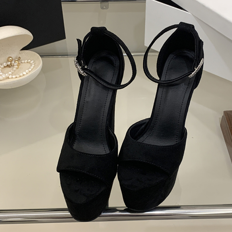 Liyke Model Show Sexy Extreme  - Cork Wedge Sandal avaliação e preço
