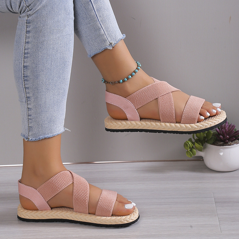 2024 women new sponge platform - Cork Wedge Sandal avaliação e preço