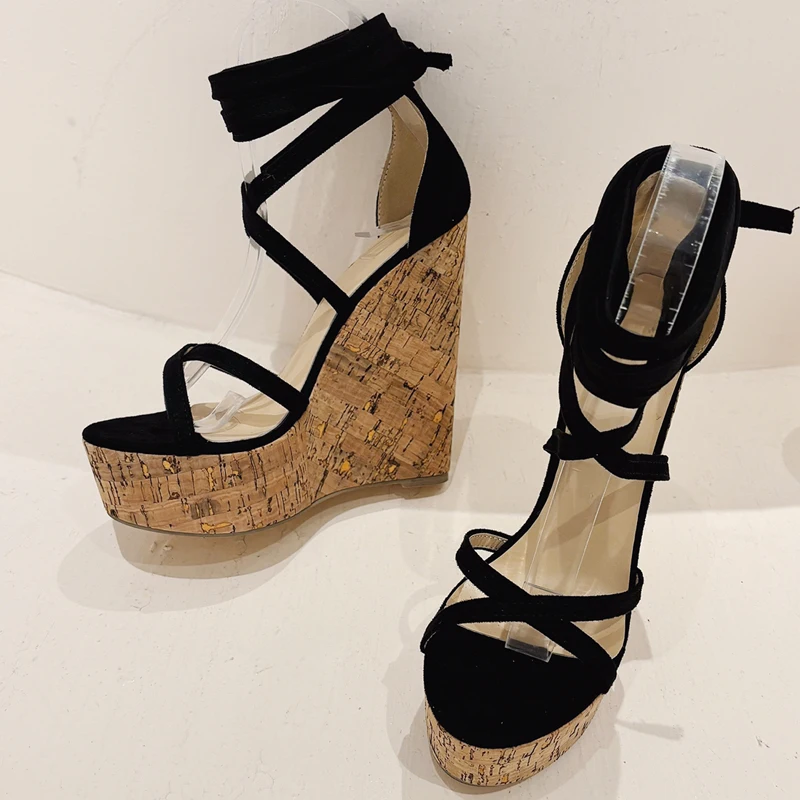 Eilyken Summer Fashion Ankle L - Cork Wedge Sandal avaliação e preço
