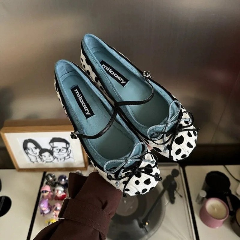 2026French Flat Bottomed Rotun - Women'S Shoes For Flat Feet avaliação e preço