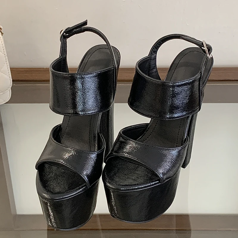 Eilyken Summer Fashion Open To - Cork Wedge Sandal avaliação e preço