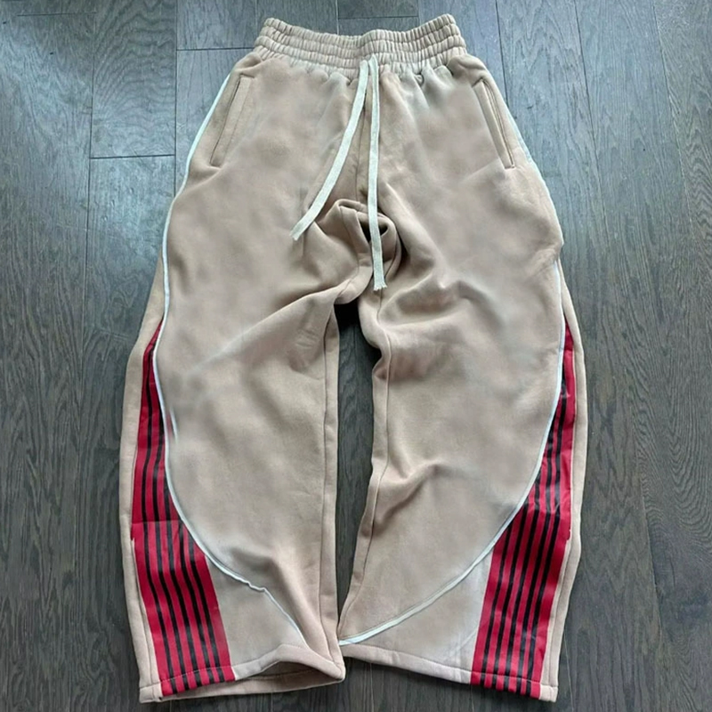 Fashion Stripes Pants Vintage  - Women Shoes Joggers avaliação e preço