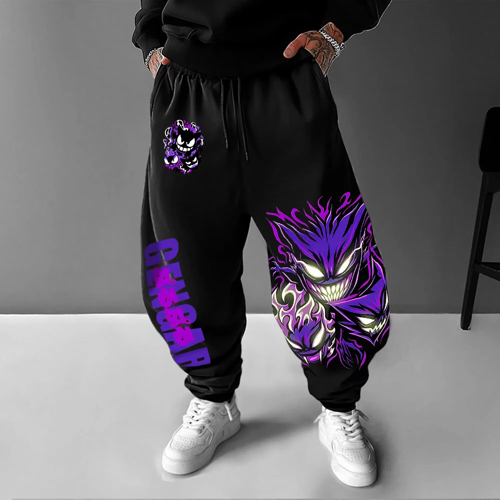 Y2K 2026 Pokemon Gengar Cotton - Women Shoes Joggers avaliação e preço