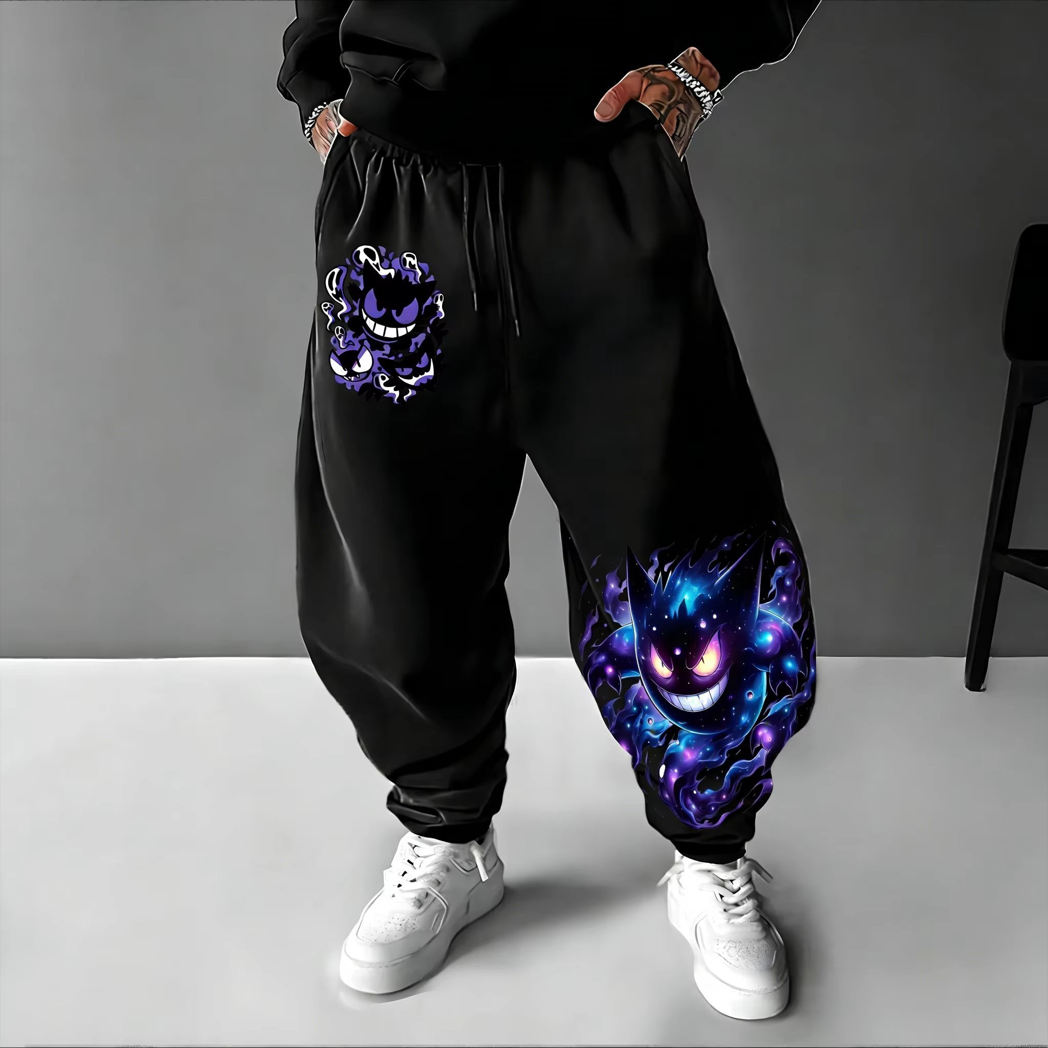 Y2K 2026 Pokemon Gengar Cotton - Women Shoes Joggers avaliação e preço