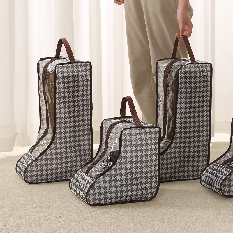 Tall Boot Storage Bags with Cl - Women Shoes Boots avaliação e preço