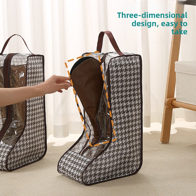 Tall Boot Storage Bags with Cl - Women Shoes Boots avaliação e preço
