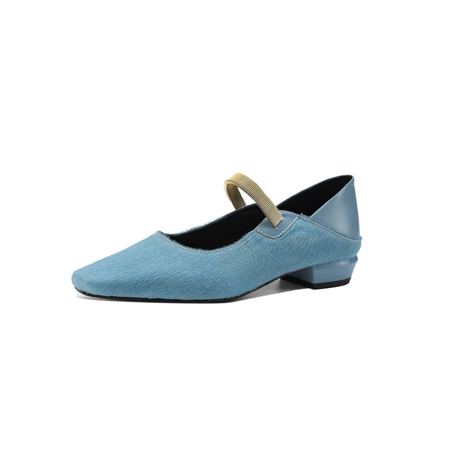 Genuine Leather Horsehair Squa - Women Shoes Sandals avaliação e preço