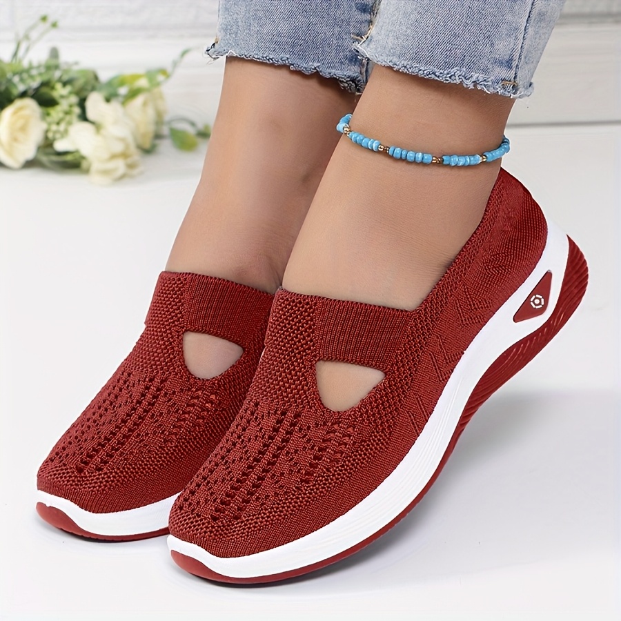 Womens Spring Summer Knit Slip - Women'S Shoes With Arch Support avaliação e preço