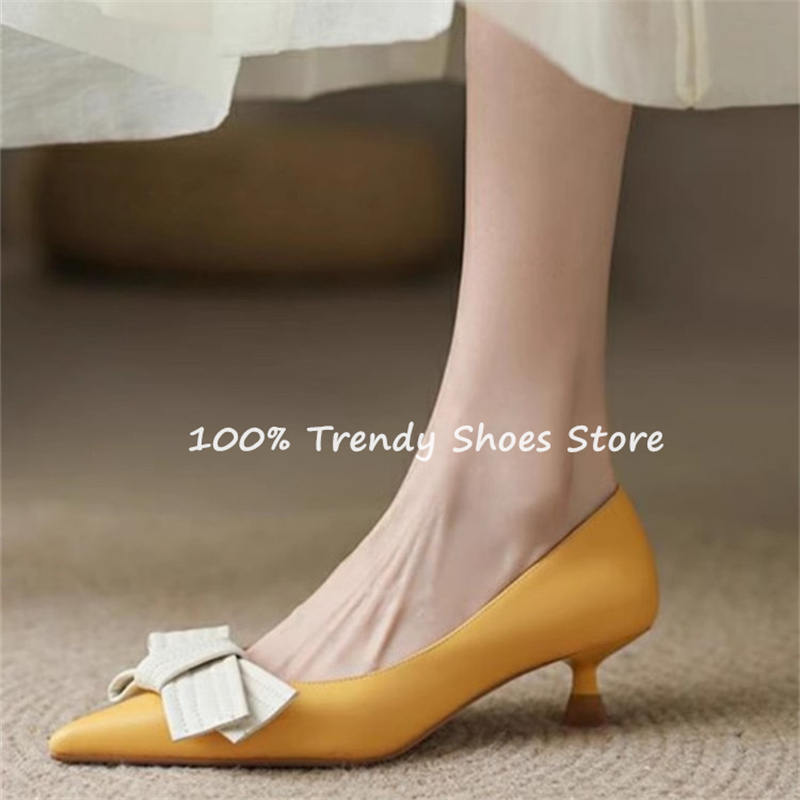 Butterfly Knot Decor Women Sli - Women Shoes Sandals avaliação e preço