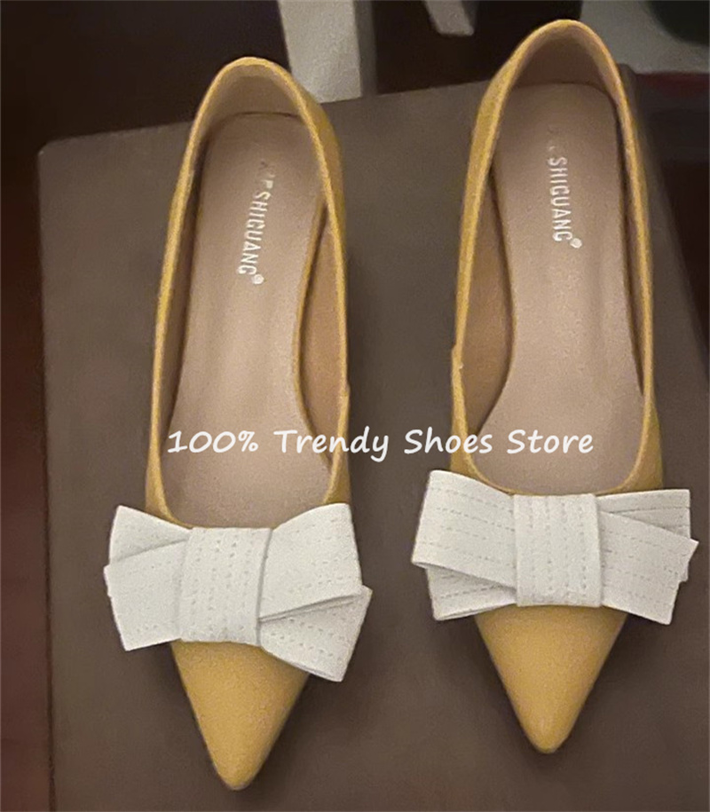 Butterfly Knot Decor Women Sli - Women Shoes Sandals avaliação e preço