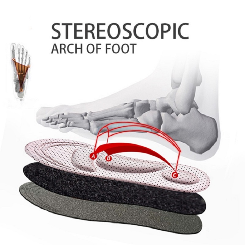4D Memory Foam Cuttable Cushio - Women'S Shoes With Arch Support avaliação e preço