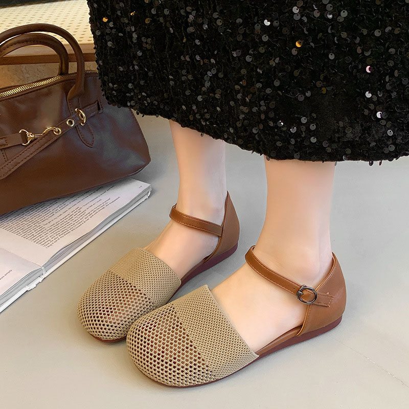 2025 New Spring Summer Mesh Sa - Women Shoes Sandals avaliação e preço