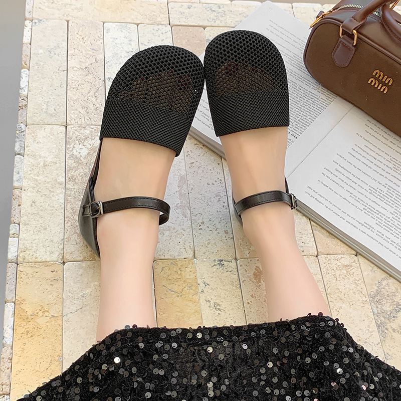 2025 New Spring Summer Mesh Sa - Women Shoes Sandals avaliação e preço