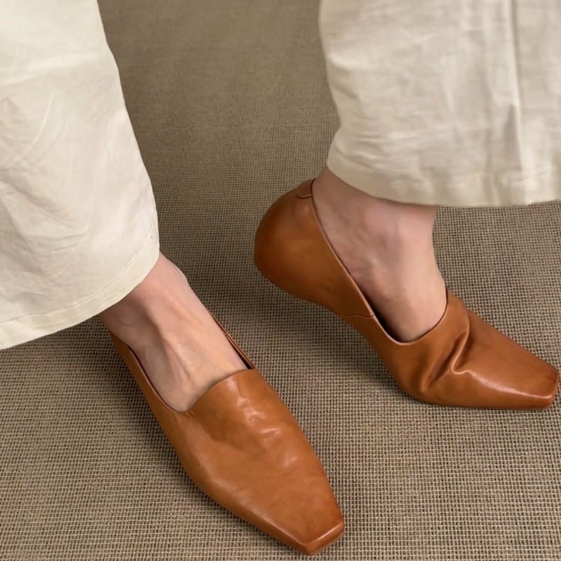 Retro Flat Loafers Women's Sli - Women'S Shoes For Flat Feet avaliação e preço